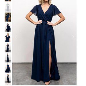 Baltic Born Navy Maxi Dress